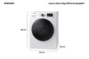 Ver imagem 5 de Lava e Seca Samsung Ecobubble 11kg Branca WD11A - 127V