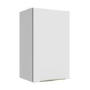 Ver imagem 1 de Armário Aéreo Madesa Lux 40 cm 1 Porta Branco/Branco Veludo