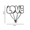 Adesivo Decorativo Porta Love Amor Lettering Decoração Quarto Infantil Kanto Store Adesivo de Parede - 2