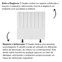Ver imagem 5 de Cabeceira Cama Casal Queen Size 160 Cm Eloá Suede e Frame:branco