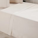 Ver imagem 3 de Jogo de Cama Casal Serenitá 4 Pçs Bordado Festonê 138x188x30cm Sand