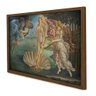 Quadro Decorativo O Nascimento de Venus de Sandro Botticelli em Moldura Caixa TaColado Moldura Trad  - 1