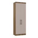Ver imagem 1 de Guarda Roupa Dormitório Modulado Paris Módulo 2 Portas - Luciane 325:Avelã e Cinammon