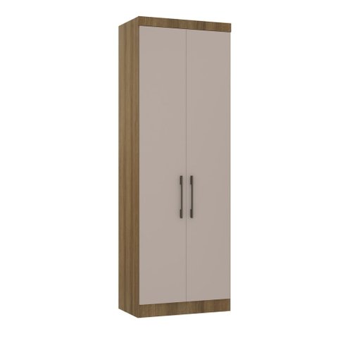 Guarda Roupa Dormitório Modulado Paris Módulo 2 Portas - Luciane 325:Avelã e Cinammon