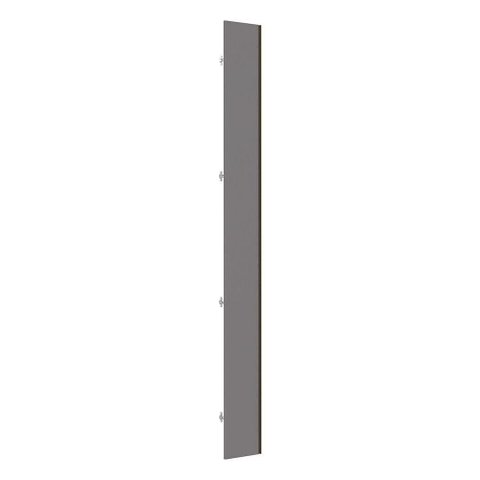 Porta Para Closet Individual 25cm Inox Cinza Puro