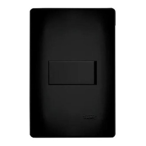 Interruptor Simples Preto 16a/250v C/p Shp - Fame