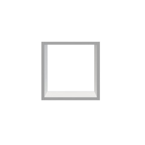 Nicho Decorativo Flutuante em Mdp 30x30x15 Cms Nb-15-3030 - Branco