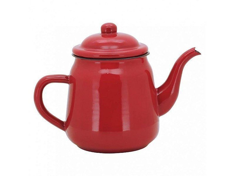 Bule Esmaltado 1000ml Vermelho - Yazi - 2