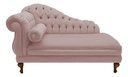 Ver imagem 2 de Recamier Divã Larissa 150cm Direito Suede:rose/liso