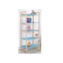Ver imagem 3 de Estante Azul Colore para Quarto Infantil Mdf 150x64cm