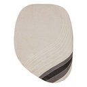 Ver imagem 1 de Tapete Sala Turco Waves 06 Bege-Cinza 3,00x4,00m Orgânico Edantex
