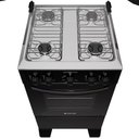 Ver imagem 3 de Fogão Atlas 4 Bocas Coliseum Plus com Mesa de Inox Preto Bivolt
