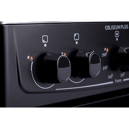 Fogão Atlas 4 Bocas Coliseum Plus com Mesa de Inox Preto Bivolt - 7