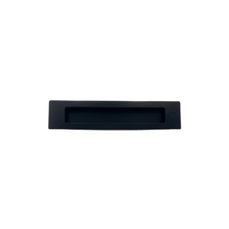 Puxador Concha de Embutir para Porta Inox Preto Fosco25cm - 4