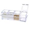 Porta Tempero Condimento 4 Potes com Colher Açafrao Canela Oregano Mesa Bancada Cozinha Organizaç - 2