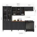 Ver imagem 3 de Cozinha Completa 4 Peças em MDF Bari