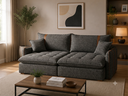Ver imagem 1 de Sofa Orion 2.40 Nobly Linho Cinza
