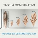Ver imagem 4 de Adesivo Floral Boho Marrom Estilo Nórdico 31x60 Minimalista Mod.03