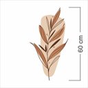 Ver imagem 5 de Adesivo Floral Boho Marrom Estilo Nórdico 31x60 Minimalista Mod.03