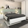 Cama Casal em MDP 193cm x 144cm Grecia Espresso Móveis   - 1