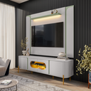 Ver imagem 2 de Rack Bellagio + Painel Lucent até 75 Polegadas Pés em Aço