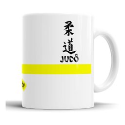 Caneca Kimono Faixa Amarela - Judô - 2