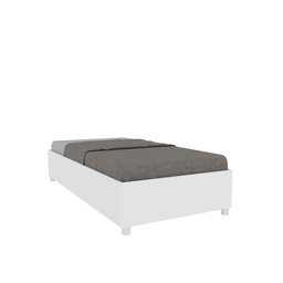 Cama Solteiro em MDP 94cm x 193cm Grecia Espresso Móveis   - 7
