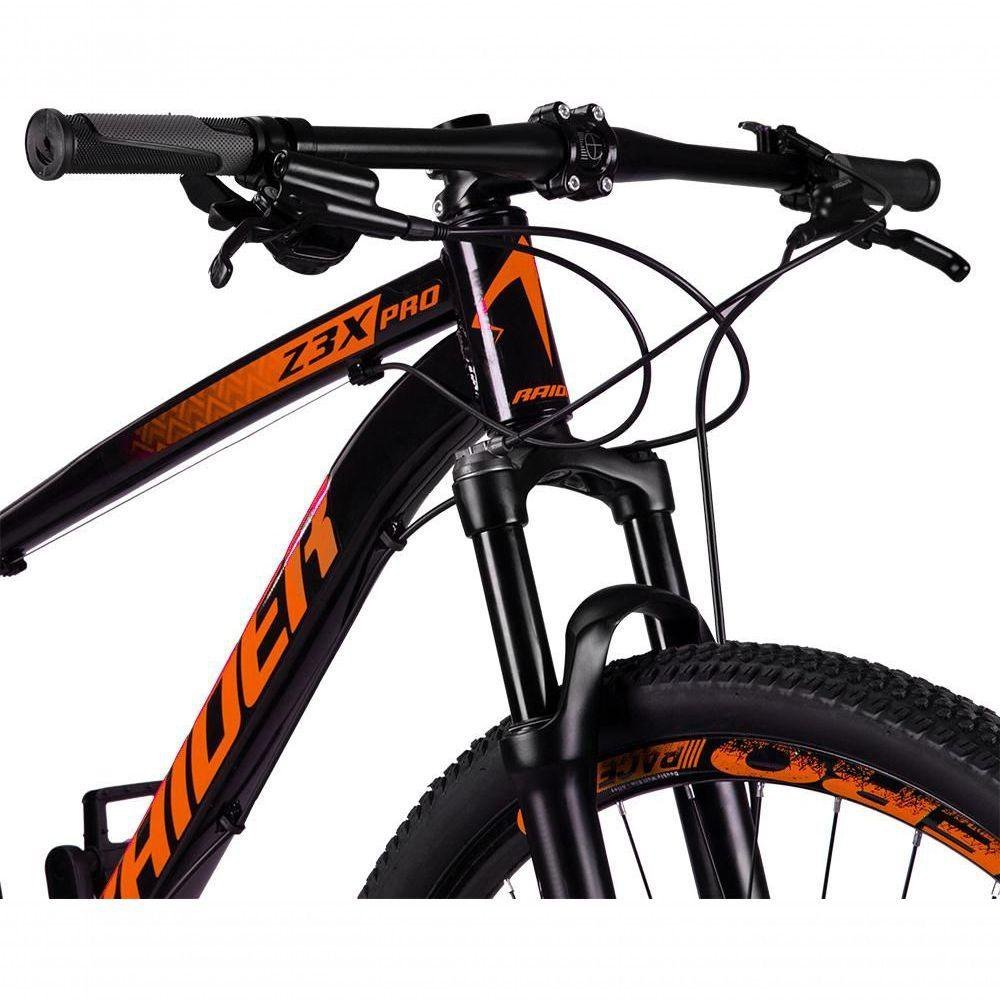 Bicicleta 29 Raider Z3X Pro 12V Preto+Laranja - 2