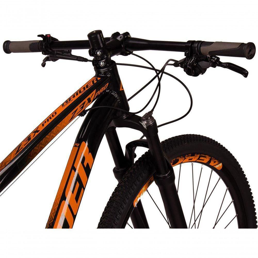 Bicicleta 29 Raider Z3X Pro 12V Preto+Laranja - 5