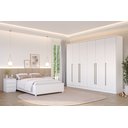 Ver imagem 6 de Guarda Roupa Casal 6 Portas 8 Gavetas 270cm Portugal Espresso Móveis  