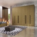 Ver imagem 1 de Guarda-Roupa Casal 6 Portas 8 Gavetas Portugal Espresso Móveis