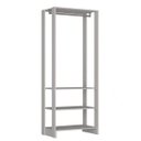Ver imagem 2 de Módulo para Closet 1 Cabideiro 3 Prateleiras Yes Branco