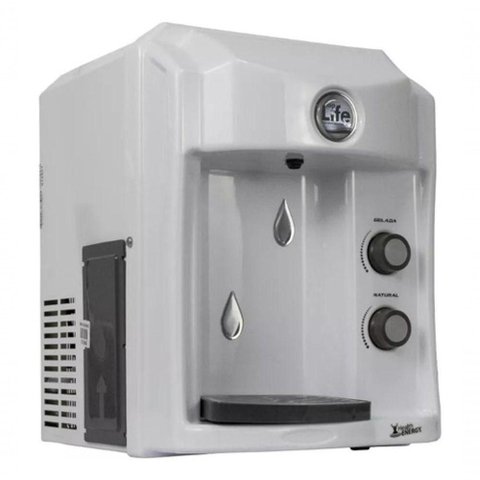 Purificador de Agua sobre Pia Top Life Alcalino 9 Estagios Agua Alcalina Ionizada Ozônio e Magnesio