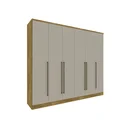 Ver imagem 3 de Guarda-Roupa Casal 6 Portas 8 Gavetas Portugal Espresso Móveis