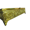 Ver imagem 5 de Caixa Decorativa Dourado para Sala Mesa Quarto Hall de Entrada e Escritório - 7x24x12cm