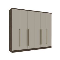 Guarda-Roupa Casal 6 Portas 8 Gavetas Portugal Espresso Móveis - 3