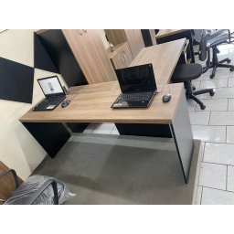 Mesas de Escritório Plataforma 2 Lugares Modelo Side To Side - 1,80 X 0,45 com Caixa Tomada - Málaga - 5