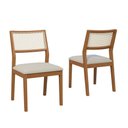 Ver imagem 6 de Mesa de Jantar Trento com 8 Cadeiras Bella Cru 200cm