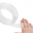 Ver imagem 4 de Fita Adesiva Dupla Face Nano Gel Pu Transparente Conserto Reparo Seguro Resistente Duravel