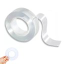 Ver imagem 2 de Fita Adesiva Dupla Face Nano Gel Pu Transparente Conserto Reparo Seguro Resistente Duravel