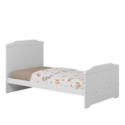 Berço 3 em 1 Vira Mini Cama e Sofá 100% Mdf com Mosquiteiro - 3