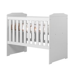 Berço 3 em 1 Vira Mini Cama e Sofá 100% Mdf com Mosquiteiro - 2