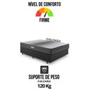 Ver mais imagens de Base Box Baú 138x188 Linho  com Colchão Dual Firm Espuma Ecoflex
