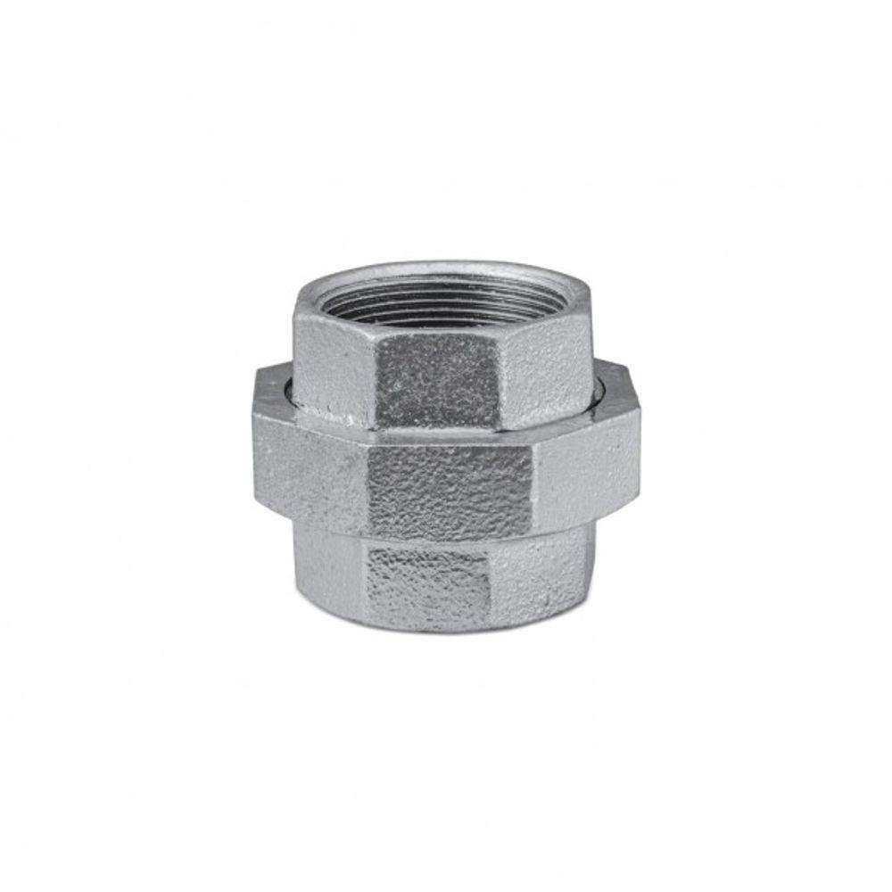 Uniao Galvanizado C/ Assento Conico em Bronze 1/2"