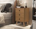 Ver imagem 2 de Mesa Madri 3 Gavetas Mini Cômoda