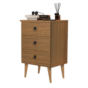 Mesa Madri 3 Gavetas Mini Cômoda