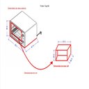 Ver imagem 3 de Forno Elétrico Bancada Top 40 Inox 40 Litros Fogatti