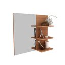 Ver imagem 5 de Conjunto de Banheiro Balcão Suspenso Bn3601 S- Cuba 80cm e Armário C- Espelho Bn3608 Branco -