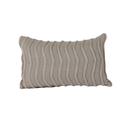 Ver imagem 1 de Almofada de Tricot Cinza Claro Retangular:Completa