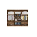 Ver imagem 3 de Guarda-Roupa com Espelho 6 Portas e 4 Gavetas Alba 